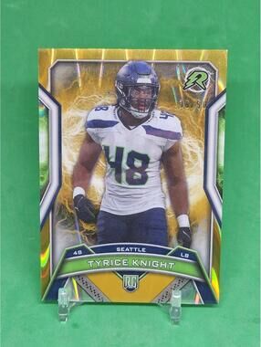 2024 Topps Resurgence - Rookies Tyrice Knight #186 (RC) Gold Surge 18/50